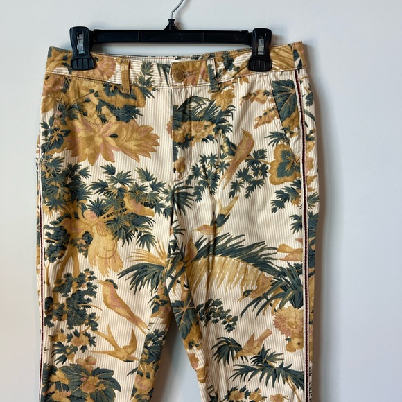 Anthropologie Chino printed relaxed pants size 27 - Picture 7 of 12